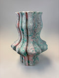marble look vase